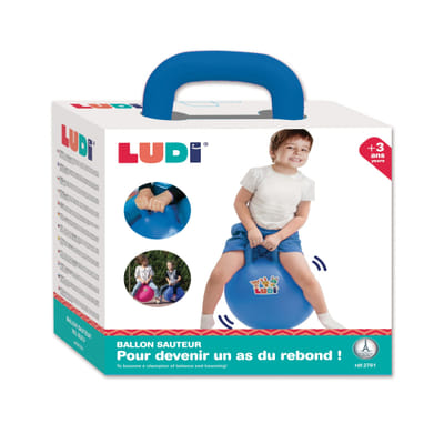 JBM Ballon Sauteur Bleu