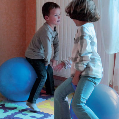 JBM Ballon Sauteur Bleu
