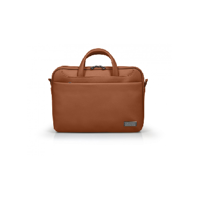 Port Designs Zurich Toploading sacoche d'ordinateurs portables 14" Malette Marron