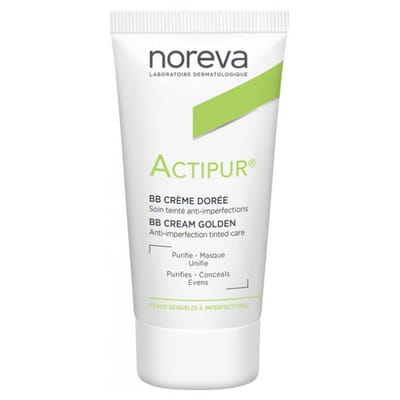 Bb Creme Doree Peaux Sensibles A Imperfections 30ml Actipur Noreva