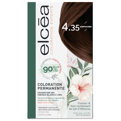 Elcéa Coloration Experte Permanente - Coloration : 4.35 Cappuccino