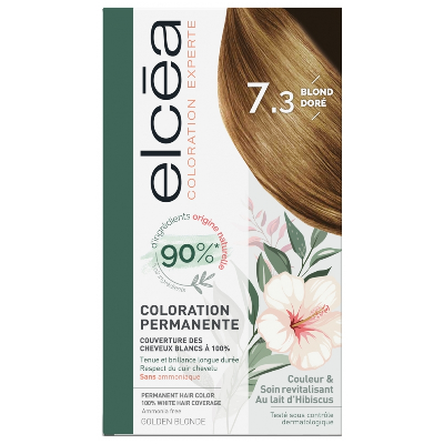 Elcéa Coloration Experte Permanente - Coloration : 7.3 Blond Doré