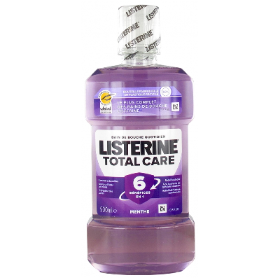 Bain De Bouche Total Care Quotidien 500ml Goût Menthe Listerine Bain De Bouche Total Care Quotidien 500ml Goût Menthe Listerine