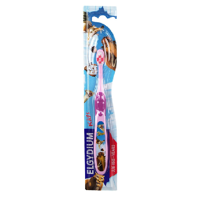 Elgydium Kids Brosse à Dents 2-6 Ans l'Âge de Glace - Couleur : Bleu Elgydium Kids Brosse à Dents 2-6 Ans l'Âge de Glace - Couleur : Bleu