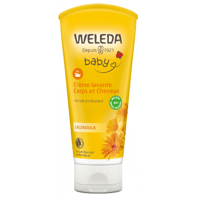 Creme Lavante Corps Et Cheveux Bebe 200ml Weleda