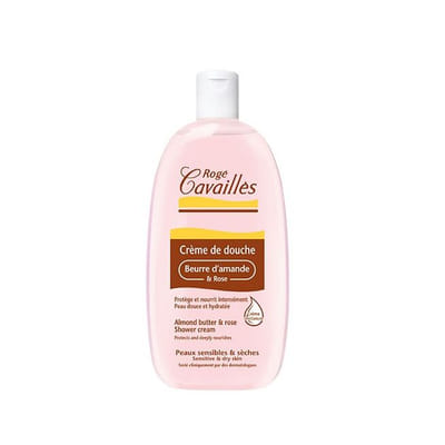Shower Cream Almond Butter and Rose 250ml Surgras Actif Rogé Cavaillès