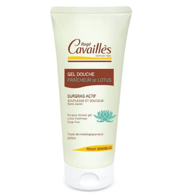 Gel Douche Extra-doux Fleur De Lotus 200ml Surgras Actif Rogé Cavaillès