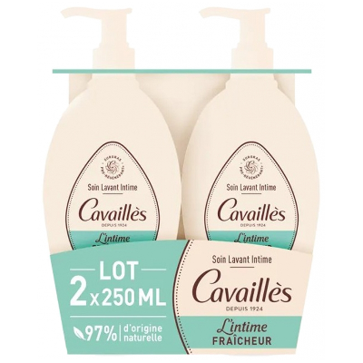 Soin Lavant Fraîcheur 2x250ml Intime Rogé Cavaillès