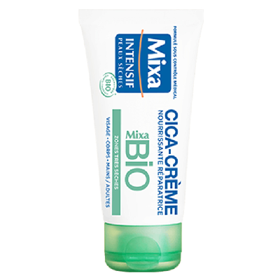 Mixa Expert Peau Sensible – Cica Crème Nourrissante Réparatrice BIO – 50ml