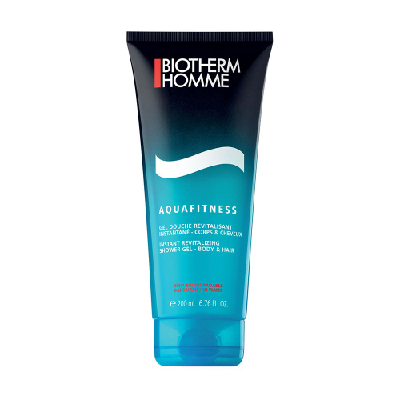 Gel Douche Corps Et Cheveux Homme 200ml Aquafitness Biotherm