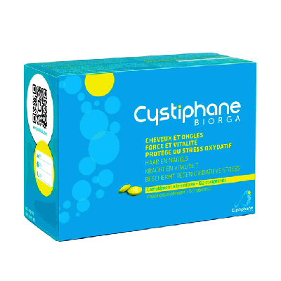 Biorga-Cystiphane Cheveux Et Ongles – 120 Comprimés