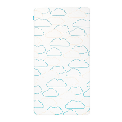 BabyMoov Cosy'Lite Nomad Matelas pour bébé Bleu, Blanc