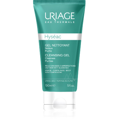 Gel Nettoyant 150ml Hyseac Peaux Grasses à imperfections Uriage