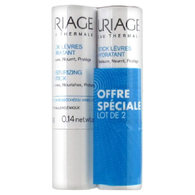 Stick Levres Hydratant 2x4g Eau thermale et Hydratation Uriage Stick Levres Hydratant 2x4g Eau thermale et Hydratation Uriage