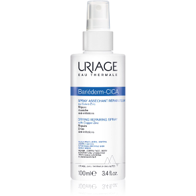 Spray Asséchant Réparateur 100ml Bariederm Cica Peaux Fragilisees Et Irritees Uriage Spray Asséchant Réparateur 100ml Bariederm Cica Peaux Fragilisees Et Irritees Uriage