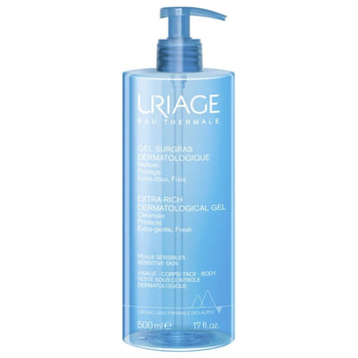 Dermatological Surgras Shower Gel Sensitive Skin 500ml Hygiene Uriage