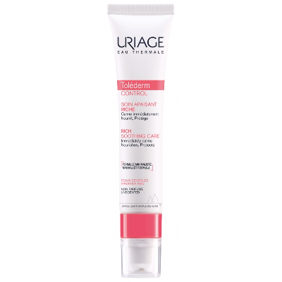 Soin Apaisant Riche peaux intolérantes et allergiques 40ml Tolederm Uriage Soin Apaisant Riche peaux intolérantes et allergiques 40ml Tolederm Uriage