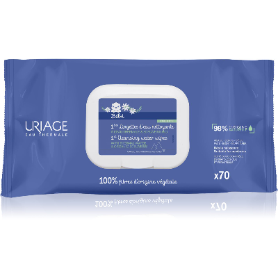 1ères Lingettes D’Eau Nettoyante x70 Bébé Uriage 1ères Lingettes D’Eau Nettoyante x70 Bébé Uriage