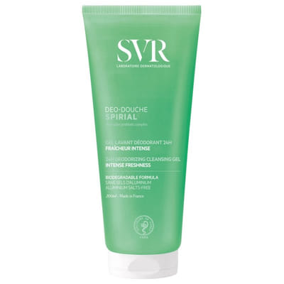 Deo-shower Gel Wash Deodorant 200 ml Spirial Svr