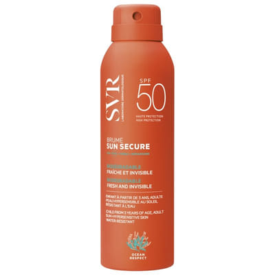 Fresh and Invisible Mist Spf50 200ml Sun Secure Svr
