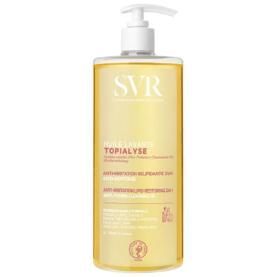 SVR Topialyse Anti-Irritation Relipidating Cleansing Oil 24h 1L