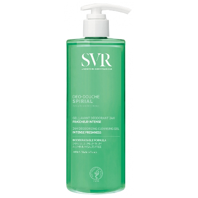Deo-douche Gel Lavant Deodorant 400 ml Spirial Svr