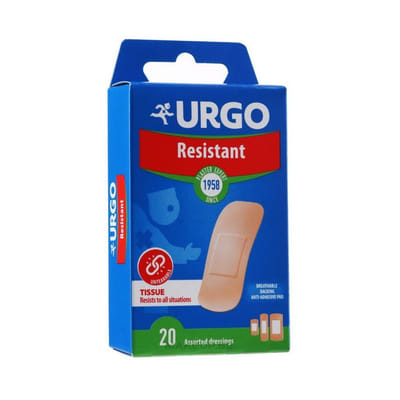 URGO Resistant 20 Adhesive Bandages