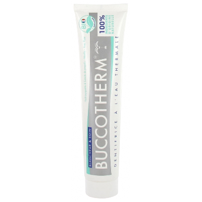 Dentifrice à l'eau thermale 75ml Blancheur et Soin Buccotherm Dentifrice à l'eau thermale 75ml Blancheur et Soin Buccotherm