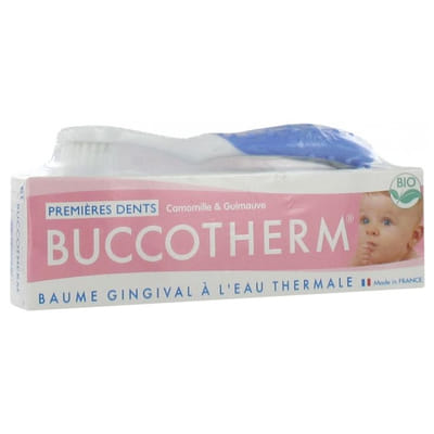 Buccotherm First Teeth Organic Kit 0 to 2 years