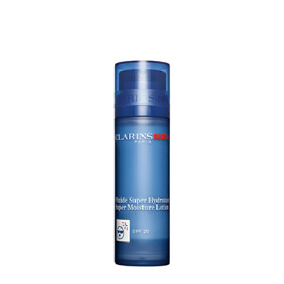 Clarins Super Moisture Lotion SPF20 Liquide nettoyant Hommes Clarins Super Moisture Lotion SPF20 Liquide nettoyant Hommes