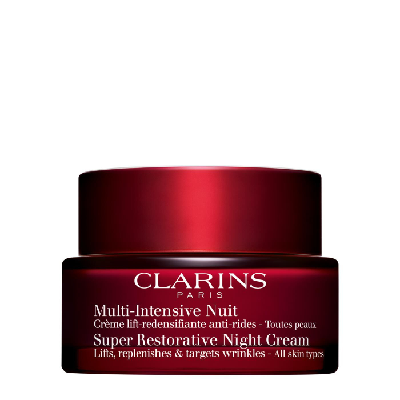 Clarins Super Restorative Night Cream Crème de nuit Decollete, Visage, Cou 50 ml