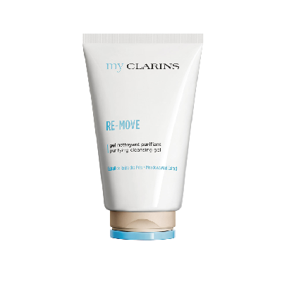 Clarins RE-MOVE gel nettoyant purifiant - Peaux jeunes - Moussant 125ml Clarins RE-MOVE gel nettoyant purifiant - Peaux jeunes - Moussant 125ml