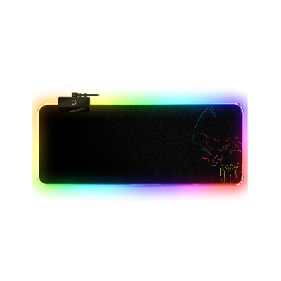 Spirit of Gamer Darkskull Tapis de souris de jeu Noir, Multicolore
