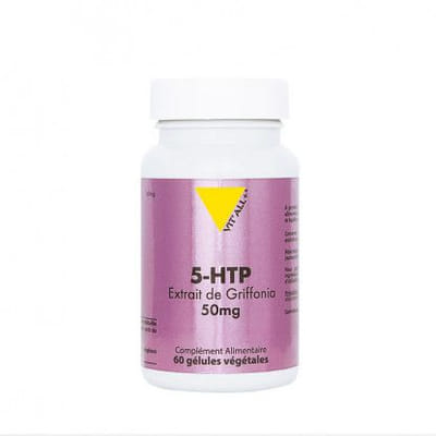Vitall+ 5-HTP griffonia extract 50mg - 30 vegetable capsules