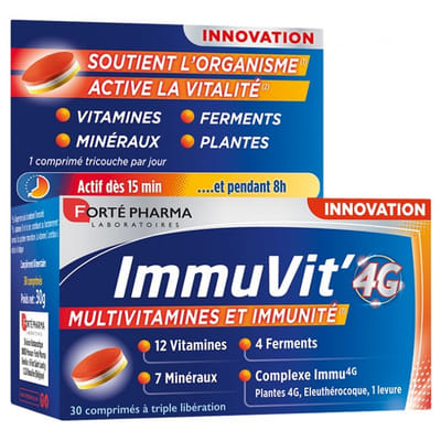 Forté Pharma ImmuVit' 4G 30 أقراص