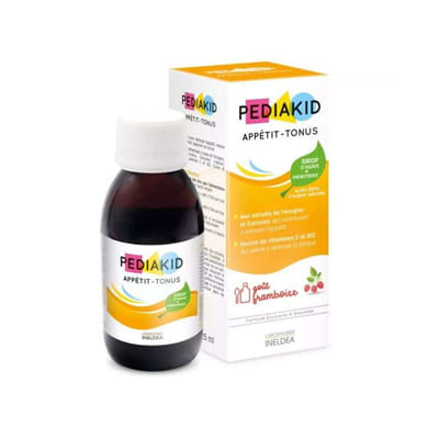 Appetite-Tonus Syrup Raspberry Flavor 125 ml Pediakid