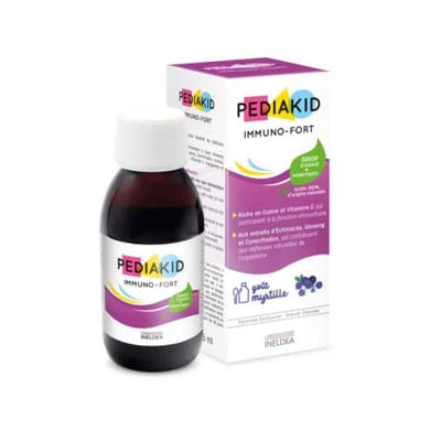 Immuno-fort Syrup Blueberry Flavor 125ml Pediakid