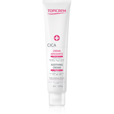 Creme Apaisante Reparatrice 40ml Cica Peaux Irritees Et Sensibles Topicrem