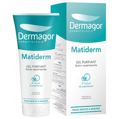 Gel Purifiant Action Assainissante A L'extrait De Pamplemousse 200ml Matiderm Dermagor Gel Purifiant Action Assainissante A L'extrait De Pamplemousse 200ml Matiderm Dermagor