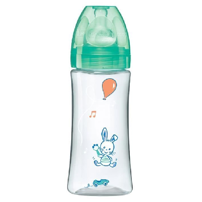 Dodie Biberon Evolution Décoré 330ml - tétine silicone
