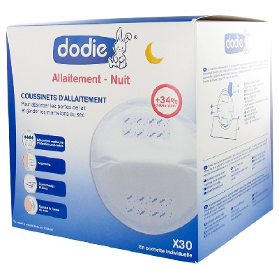 Coussinets D'allaitement Nuit Individuels X30 Dodie