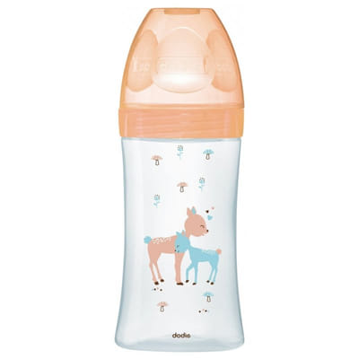 Dodie Biberon Verre Sensation+ 270 ml Débit 2 0-6 Mois