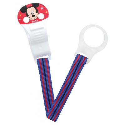 Dodie Disney Baby Attache-Sucette Ruban - Modèle : Mickey 1 Dodie Disney Baby Attache-Sucette Ruban - Modèle : Mickey 1