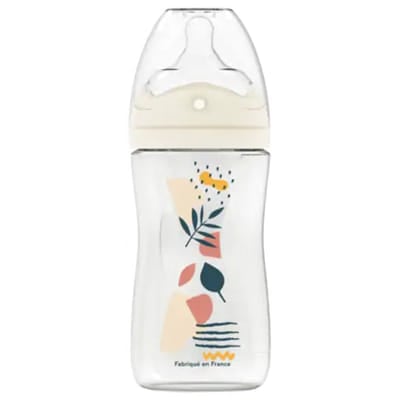 Dodie Biberon Tétine Perforée Anti-Colique 270 ml 0-6 Mois - Couleur : Rose