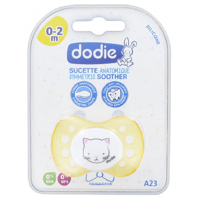 Dodie Sucette Anatomique Silicone 0-2 Mois N°A23 Dodie Sucette Anatomique Silicone 0-2 Mois N°A23