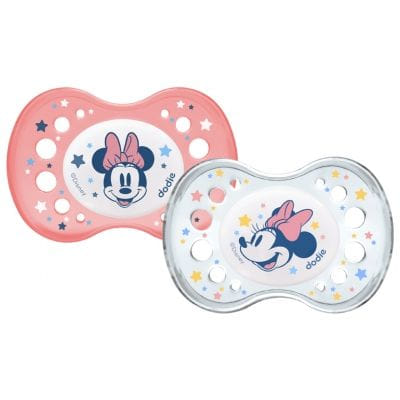 Disney Baby Dodie 2 Anatomical Night Silicone Pacifiers +18m
