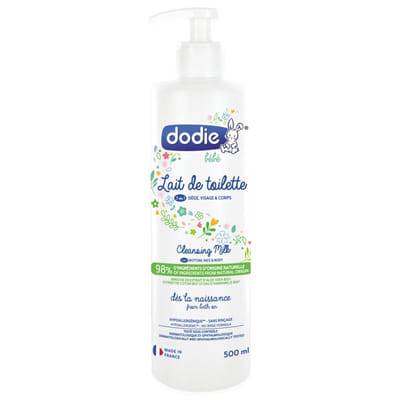 3-in-1 Cleansing Milk from Birth 500ml Dodie