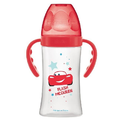 Dodie Disney Biberon Initiation+ Cars 6 mois+ 270ml