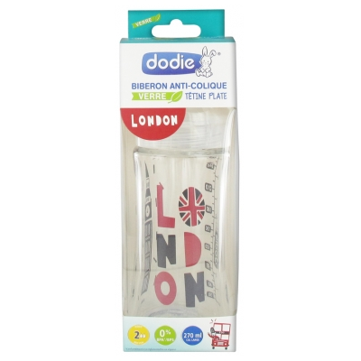 Biberon En Verre Londres 0 A 6 Mois 270ml Dodie Biberon En Verre Londres 0 A 6 Mois 270ml Dodie
