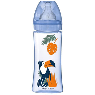 Dodie Initiation+ Anti-Colic Bottle Round Nipple 3 Speeds Flow 3 Blue Firefighter 6 Months + 330ml